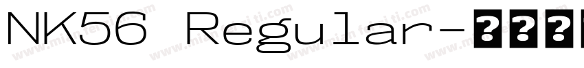 NK56 Regular字体转换